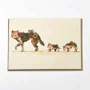 Greeting Card - Dingo & Pups